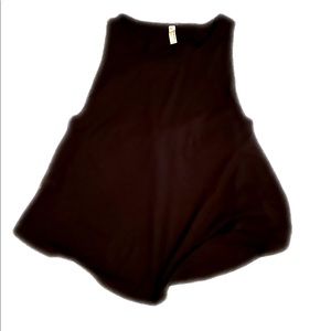 Free People tank with running bra built in. XS NEW with tags